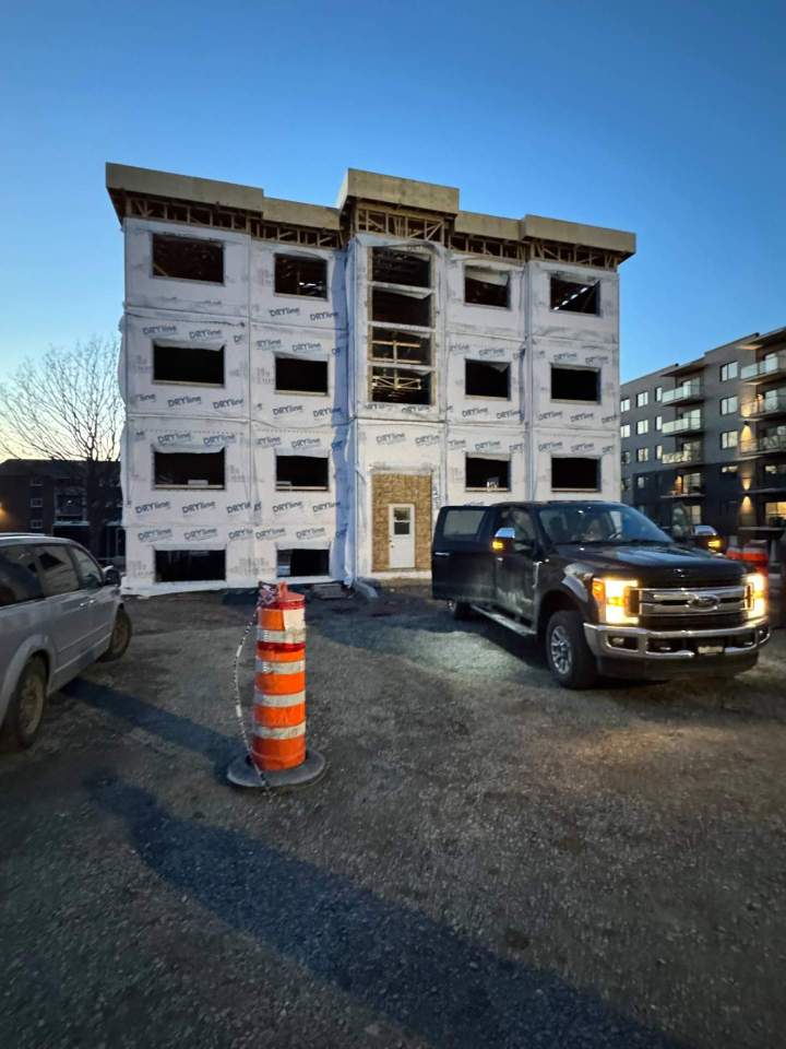 Rénovation de bâtiment Sherbrooke