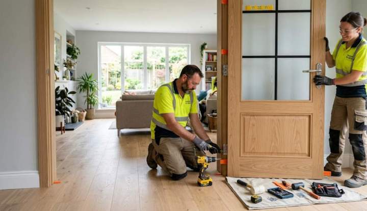 Installation de porte, Windsor